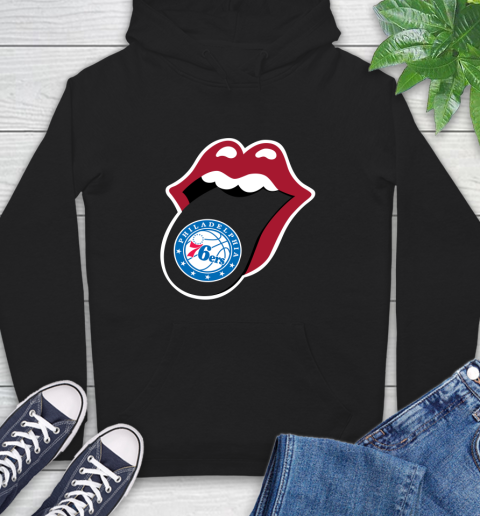Philadelphia 76ers NBA Basketball Lips I Root For My Team Adoring Fan 14