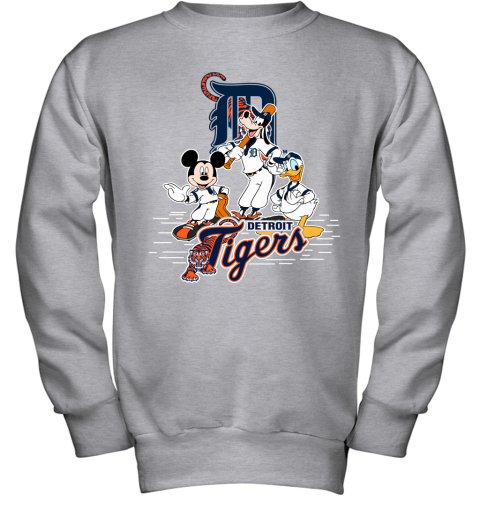 Detroit Tigers Shirt Adult Large Gray MLB Baseball Sports Athletic