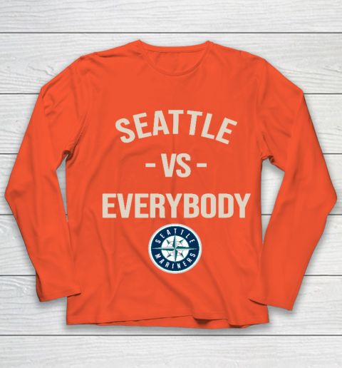 Seattle Mariners Vs Everybody Youth Long Sleeve 3