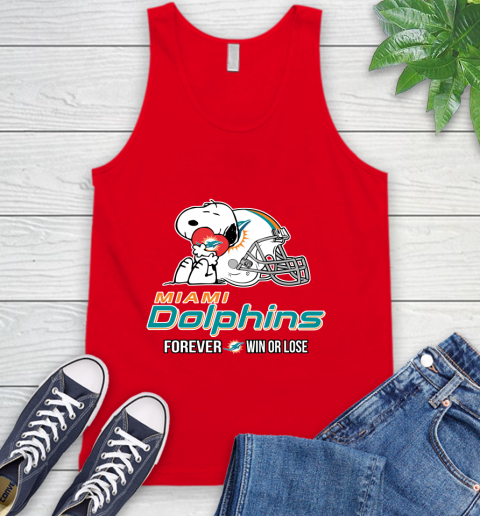 NFL The Peanuts Movie Snoopy Forever Win Or Lose Football Miami Dolphins 75