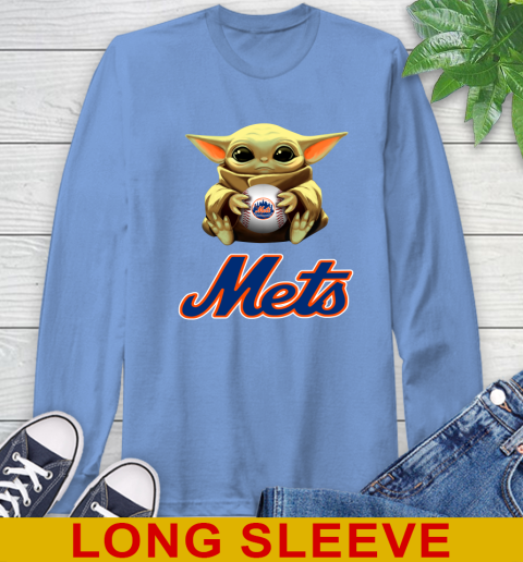MLB Baseball New York Mets Star Wars Baby Yoda Shirt 68