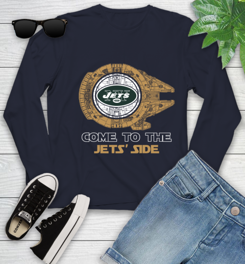 NFL Come To The New York Jets Wars Football Sports Youth Long Sleeve 2