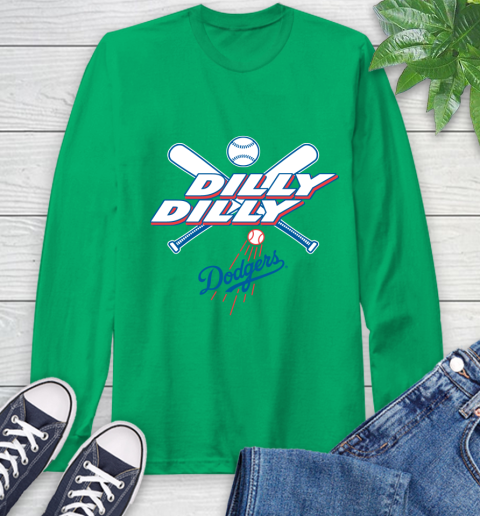 MLB Los Angeles Dodgers Dilly Dilly Baseball Sports Long Sleeve T-Shirt 7