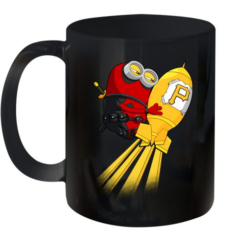 MLB Baseball Pittsburgh Pirates Deadpool Minion Marvel Shirt Ceramic Mug 11oz