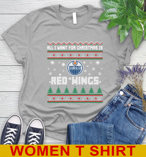 Edmonton Oilers NHL Hockey All I Want For Christmas Is My Team Sports 89