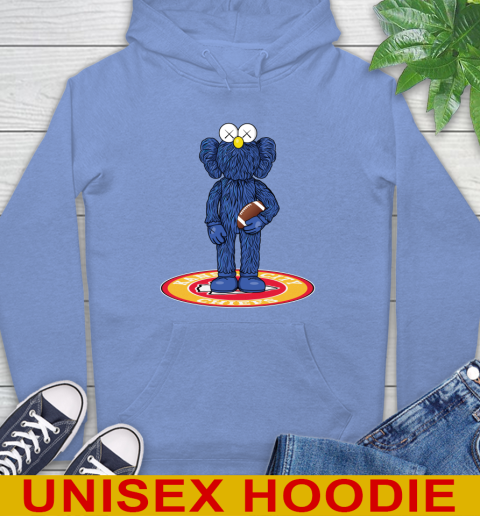 NFL Football Kansas City Chiefs Kaws Bff Blue Figure Shirt Hoodie 11