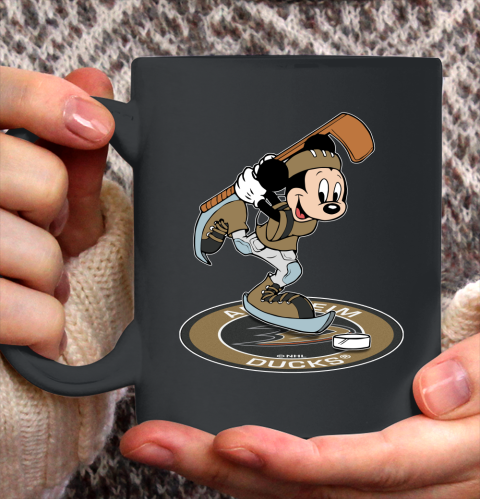NHL Hockey Anaheim Ducks Cheerful Mickey Disney Shirt Ceramic Mug 11oz