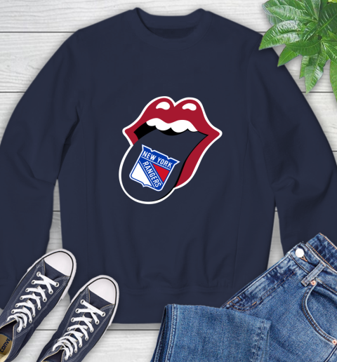 New York Rangers NHL Hockey Lips I Root For My Team Adoring Fan 27
