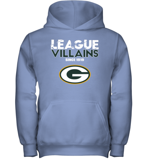 Nfl Green Bay Packers Boys' Black/gray Long Sleeve Hooded