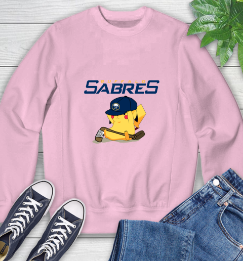 NHL Pikachu Hockey Sports Buffalo Sabres Sweatshirt 9
