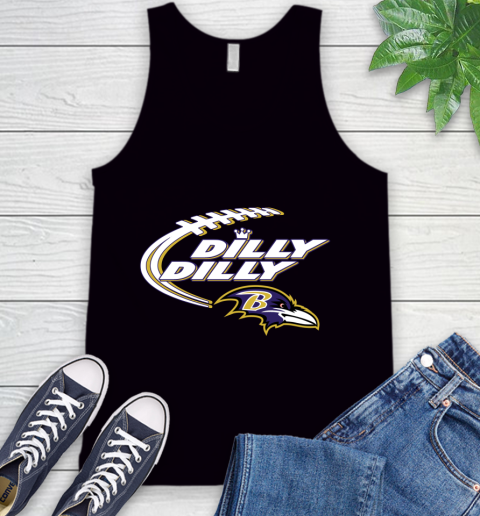 NFL Baltimore Ravens Dilly Dilly Football Sports Tank Top 2
