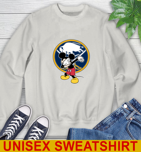 Buffalo Sabres NHL Hockey Dabbing Mickey Disney Sports Sweatshirt 12