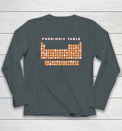 Purriodic Table Cat Funny Long Sleeve T-Shirt 3