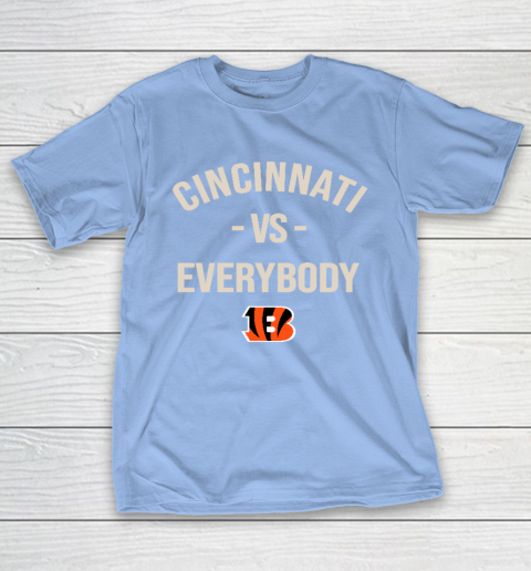 Cincinnati Bengals Vs Everybody T-Shirt 10
