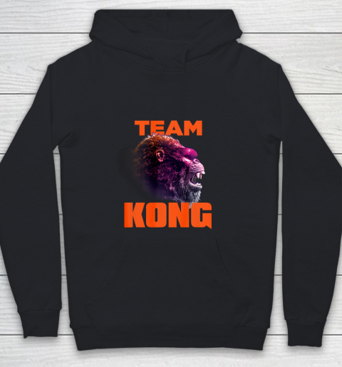 Godzilla vs Kong Official Team Kong Neon Youth Hoodie