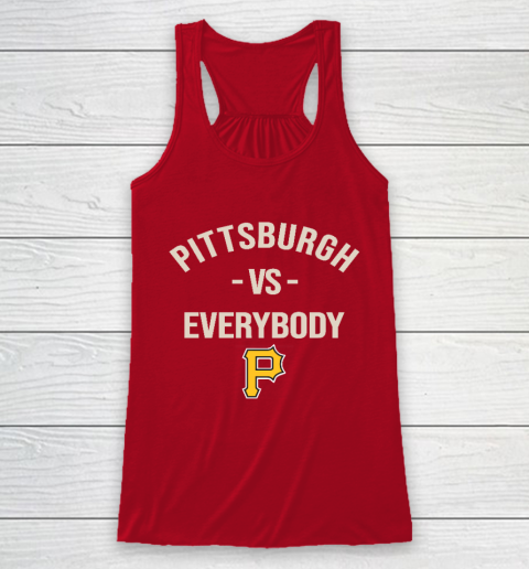 Pittsburgh Pirates Vs Everybody Racerback Tank 4