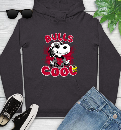 NBA Basketball Chicago Bulls Cool Snoopy Shirt Youth Hoodie 6