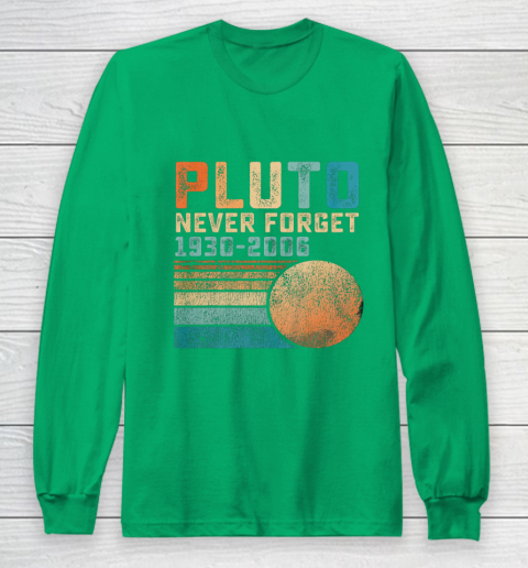 Pluto Never Forget Long Sleeve T-Shirt 4