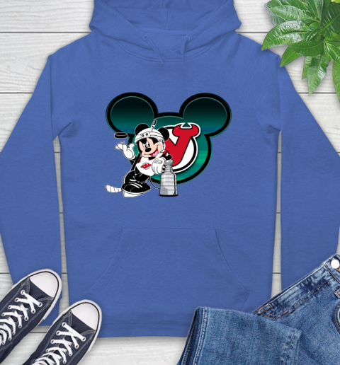 NHL New Jersey Devils Stanley Cup Mickey Mouse Disney Hockey T Shirt Hoodie 9