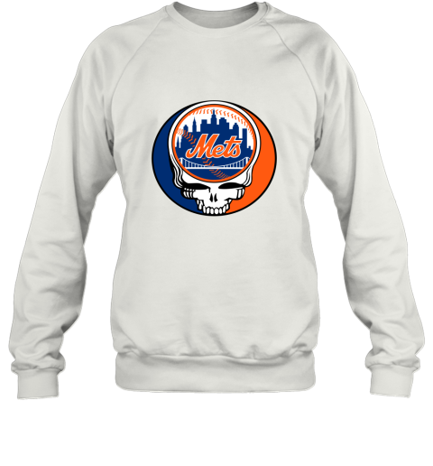 New York Mets The Grateful Dead Baseball MLB Mashup Sweatshirt