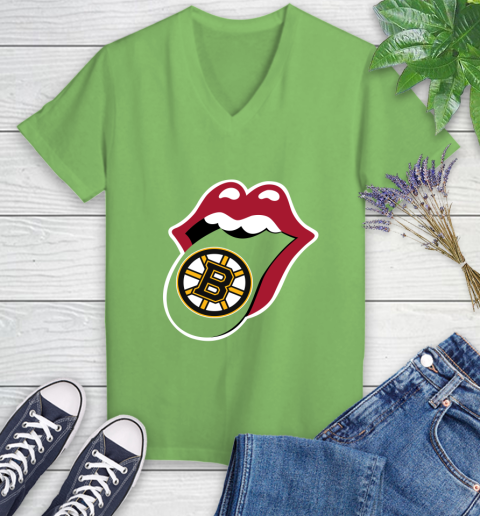 Boston Bruins NHL Hockey Lips I Root For My Team Adoring Fan 87