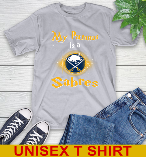 NHL Hockey Harry Potter My Patronus Is A Buffalo Sabres T-Shirt 5