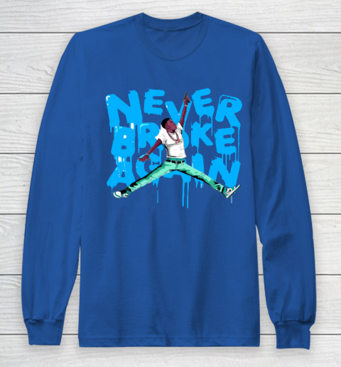Never Broke Again NBA Long Sleeve T-Shirt 6