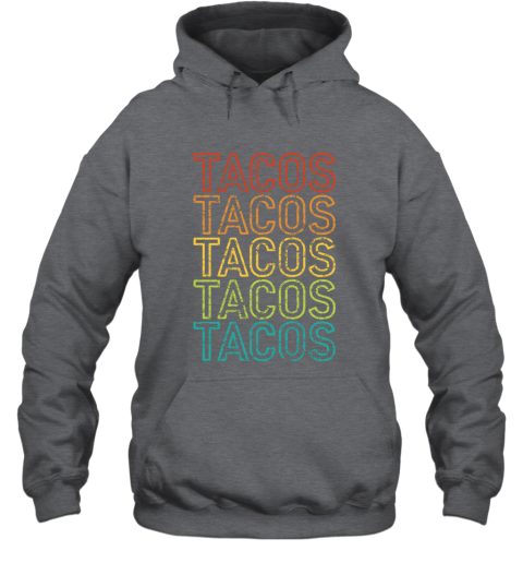 w35y vintage mexicantacos hoodie 23 front dark heather
