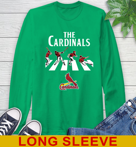 MLB Baseball St.Louis Cardinals The Beatles Rock Band Shirt Long Sleeve T-Shirt 8
