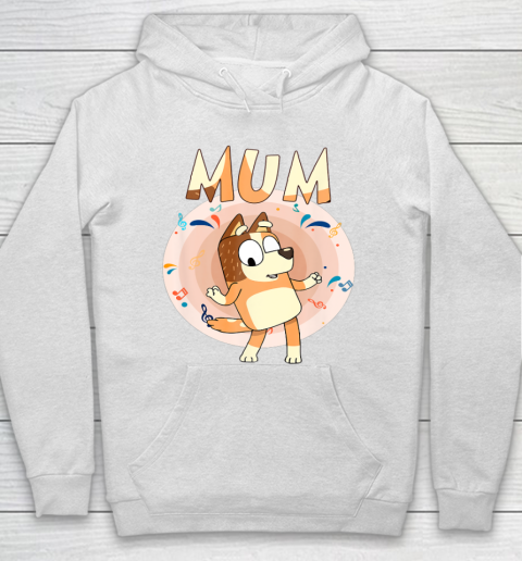 Bluey Dad Mom Funny Family Mother's Day Hoodie