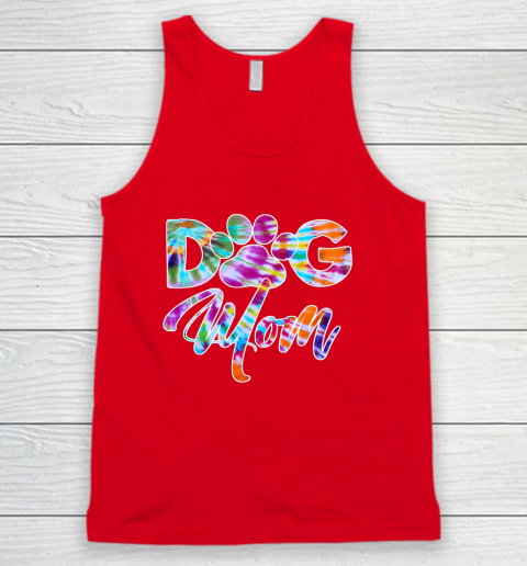 Dog Mom Shirt Tie Dye Dog Mom Apparel for Women Dog Lover Gifts Paw Tank Top 5