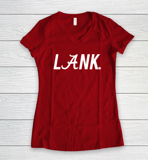 Lank Alabama Women's V-Neck T-Shirt 6