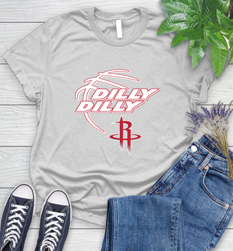 NBA Houston Rockets Dilly Dilly Basketball Sports Women's T-Shirt