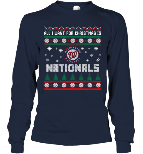 You need these Holiday-themed Washington Nationals shirts