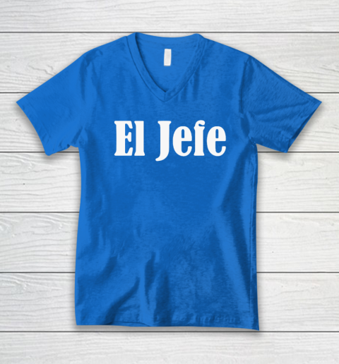 Coach Pop El Jefe (print on front and back) V-Neck T-Shirt 4