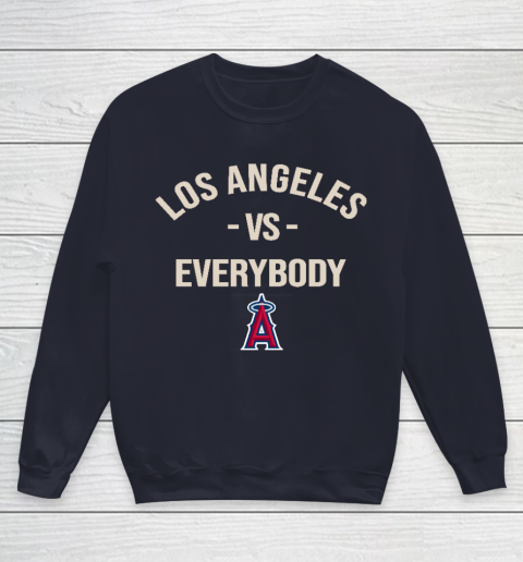 Los Angeles Angels Vs Everybody Youth Sweatshirt 2