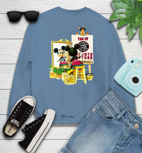 NBA Basketball Toronto Raptors Mickey Drawing Shirt 33