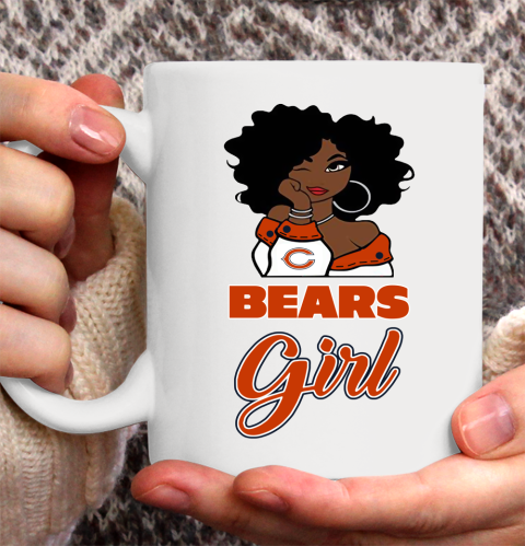 Chicago Bears Girl NFL Ceramic Mug 11oz 4