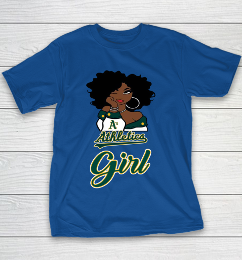 Oakland Athleticss Girl MLB Youth T-Shirt