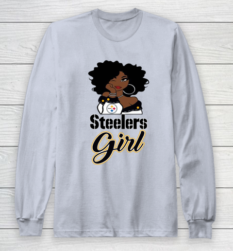 Pittsburgh Steelers Girl NFL Long Sleeve T-Shirt 6