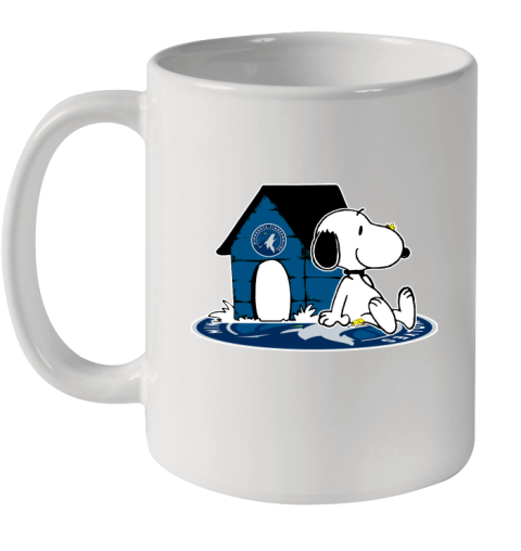 NBA Basketball Minnesota Timberwolves Snoopy The Peanuts Movie Shirt Ceramic Mug 11oz