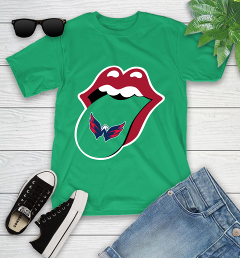Washington Capitals NHL Hockey Lips I Root For My Team Adoring Fan 108