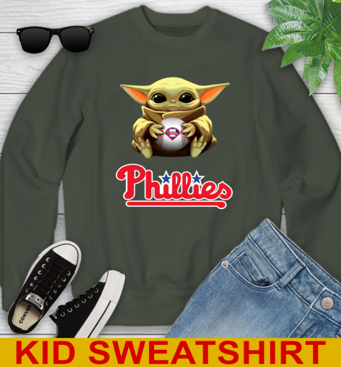 MLB Baseball Philadelphia Phillies Star Wars Baby Yoda Shirt 121