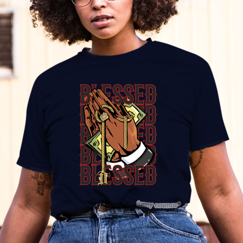 Air Jordan 5 Alternate 90 Matching Sneaker Tshirt Drake Blessed Black and Red Jordan Tshirt