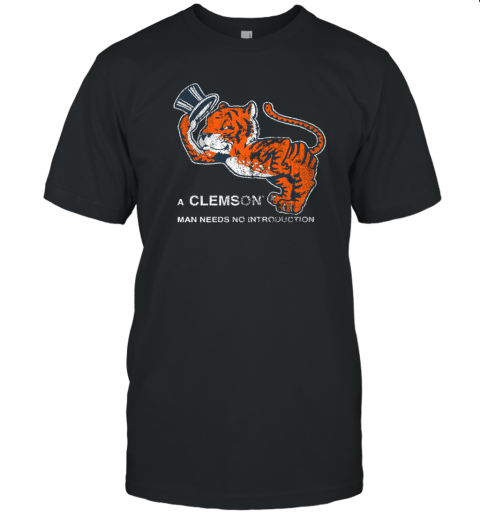 Tigertown Graphics Clemson Man Fleece T-Shirt