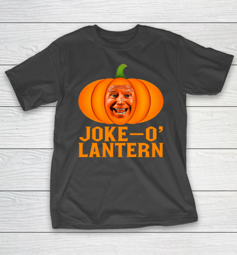 Joke O Lantern Funny Anti Biden Halloween Pumpkin T-Shirt