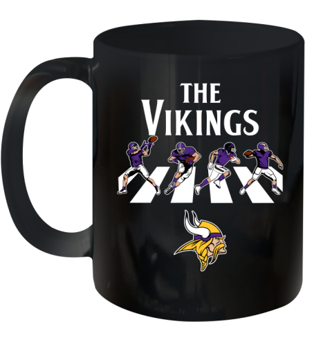 NFL Football Minnesota Vikings The Beatles Rock Band Shirt Ceramic Mug 11oz