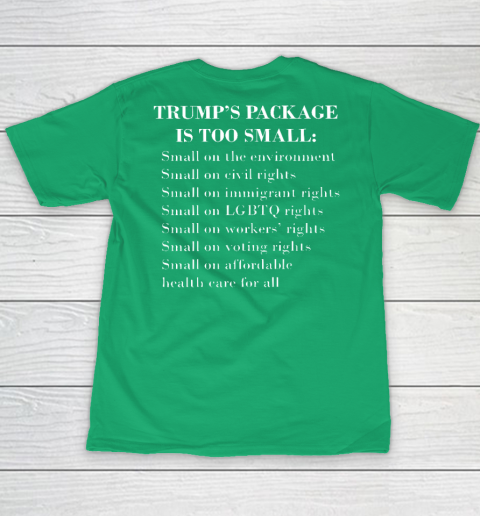 Trump Too Small (Print on front and back) Youth T-Shirt 11