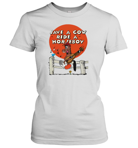 Save A Cow Ride A Horse Boy Women's T