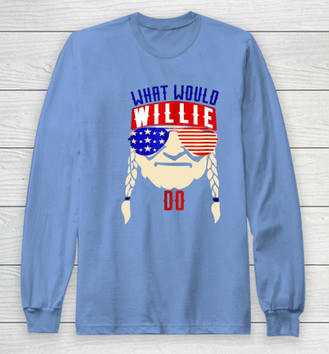 Willie Nelson shirt What would Willie do Long Sleeve T-Shirt 8